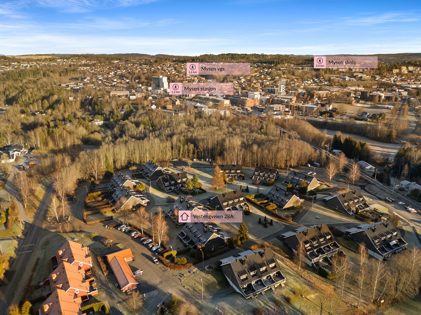 Dronefoto Galleribilde