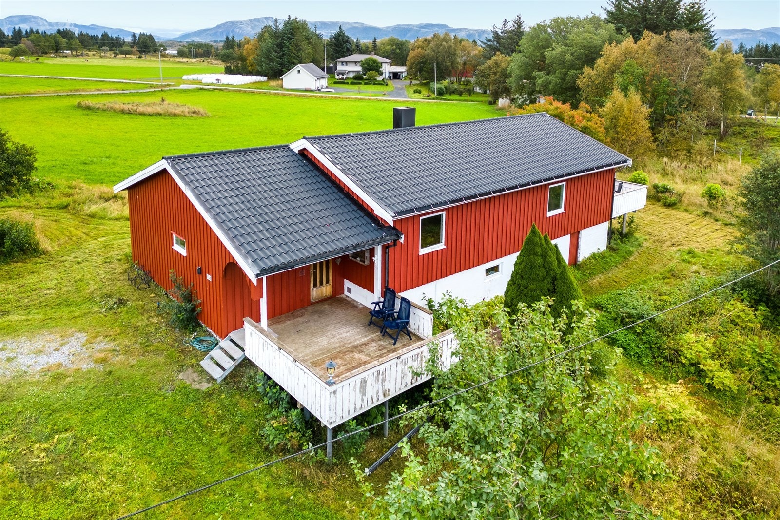 Vi starter med Våningshuset. Galleribilde