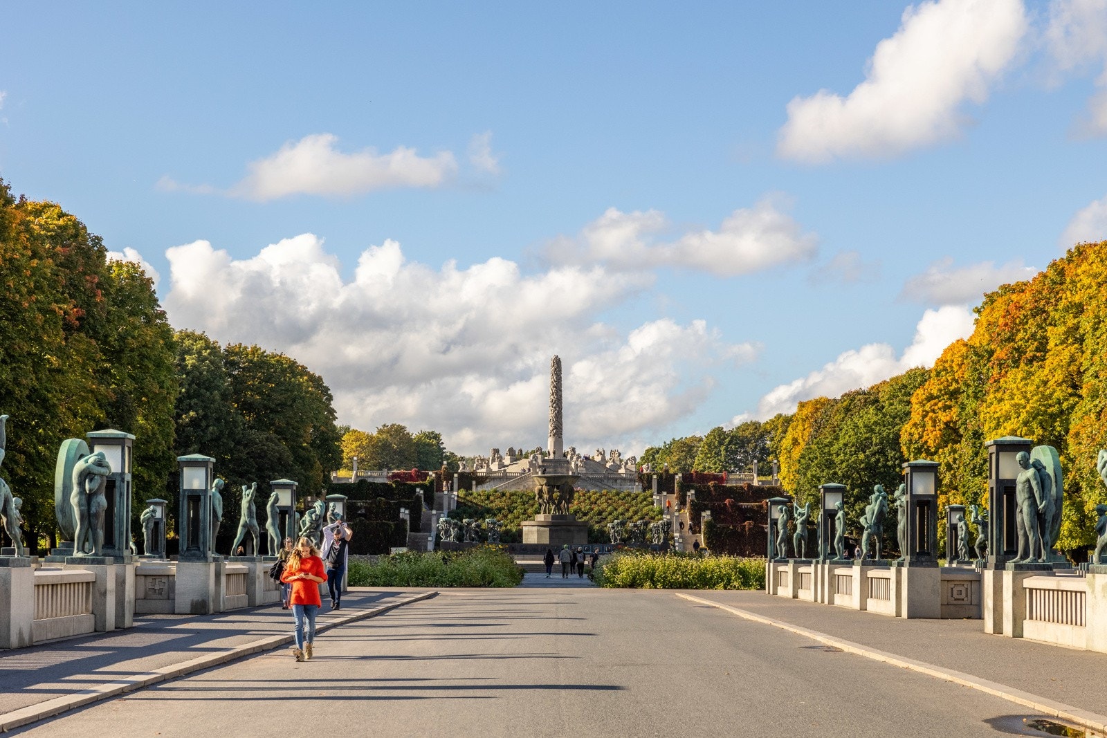 Fra leiligheten har man gangavstand til idylliske Frognerparken. Galleribilde