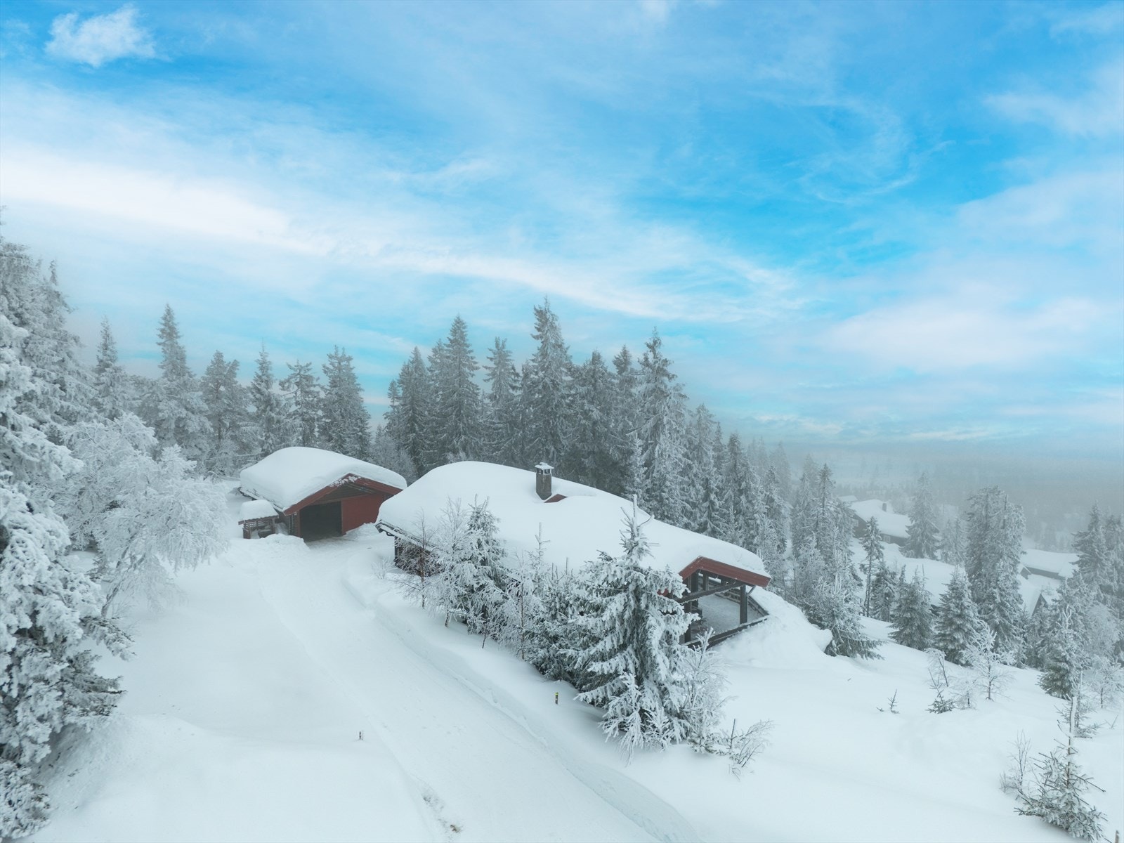 Fin utsikt utover nærliggende områder. Galleribilde