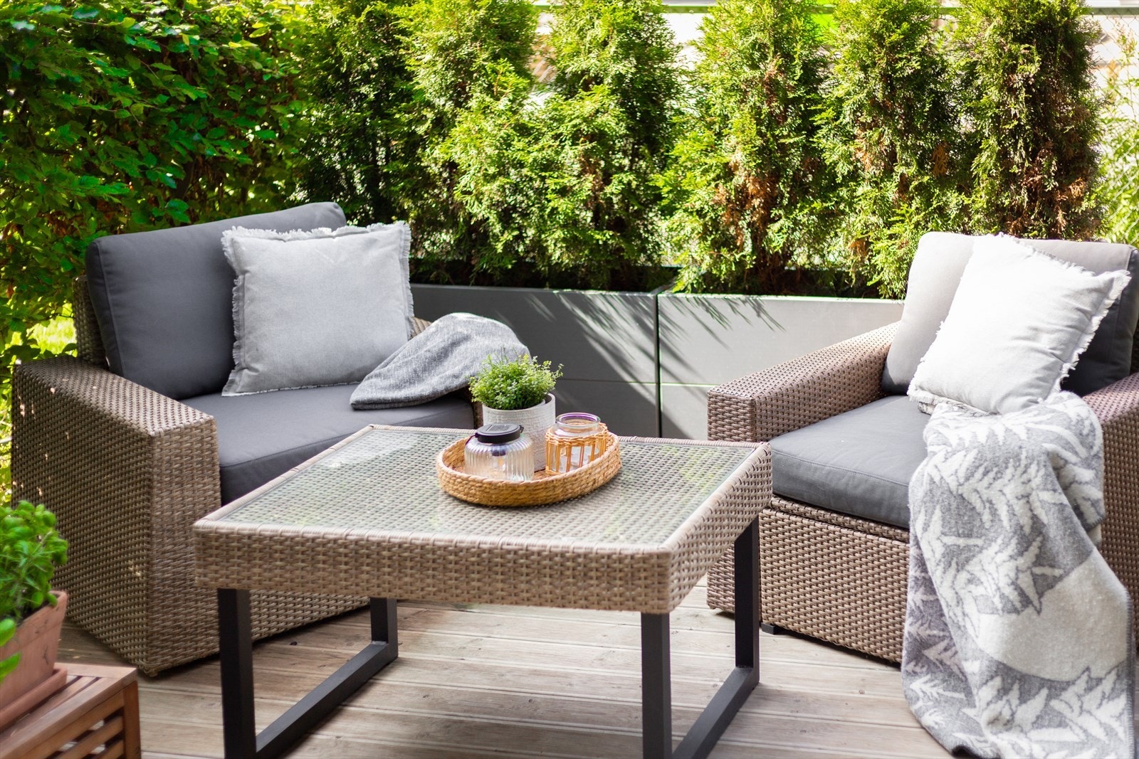 Fra markterrassen Galleribilde