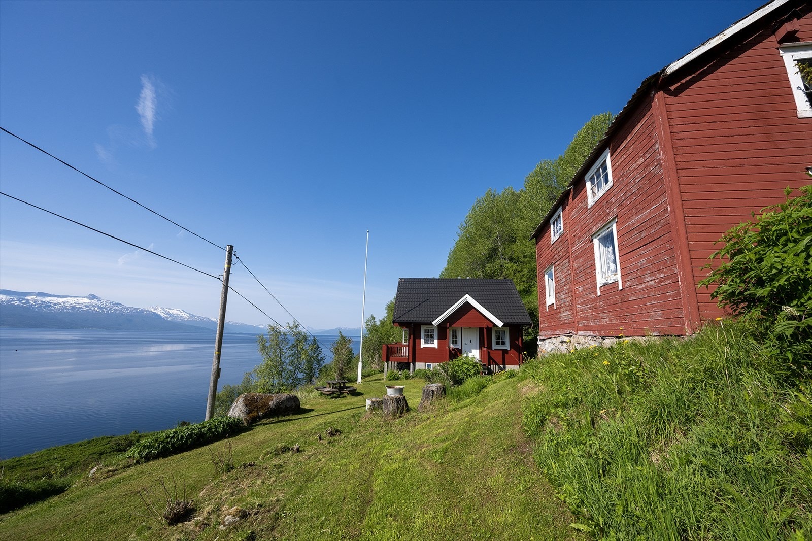 Et eldre og meget sjarmerende nordlandshus - opprinnelig bebyggelse på eiendommen Galleribilde