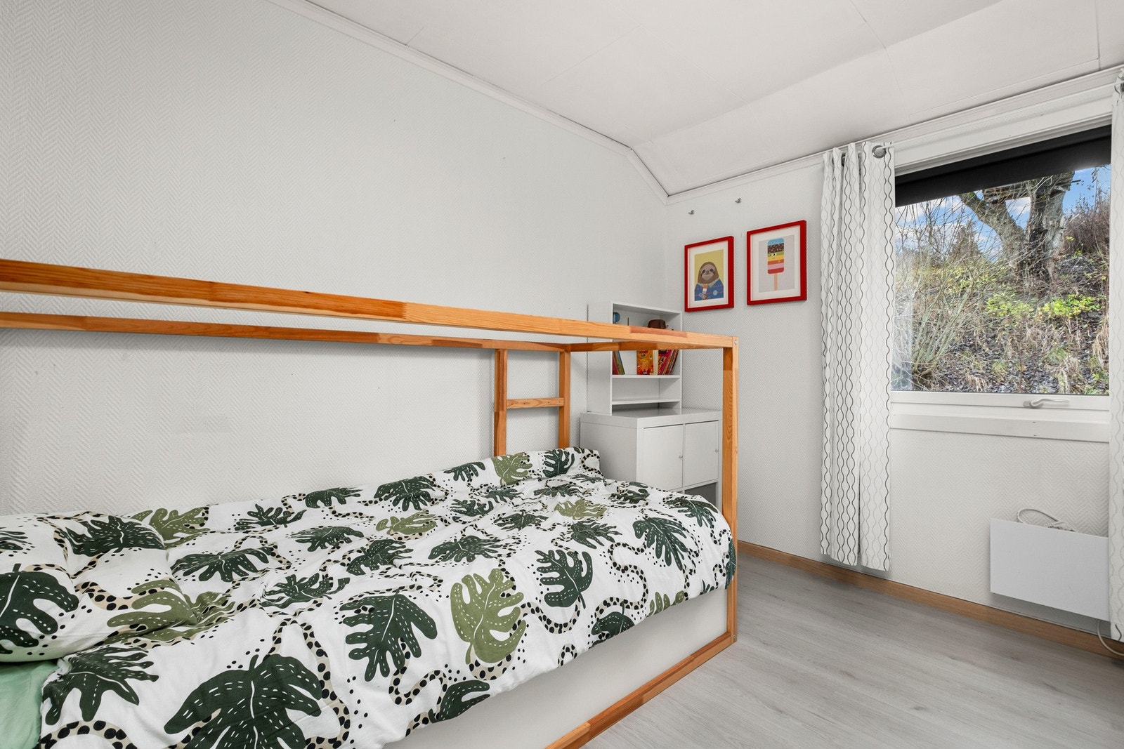 Soverommet er på 7,5 kvm. Galleribilde