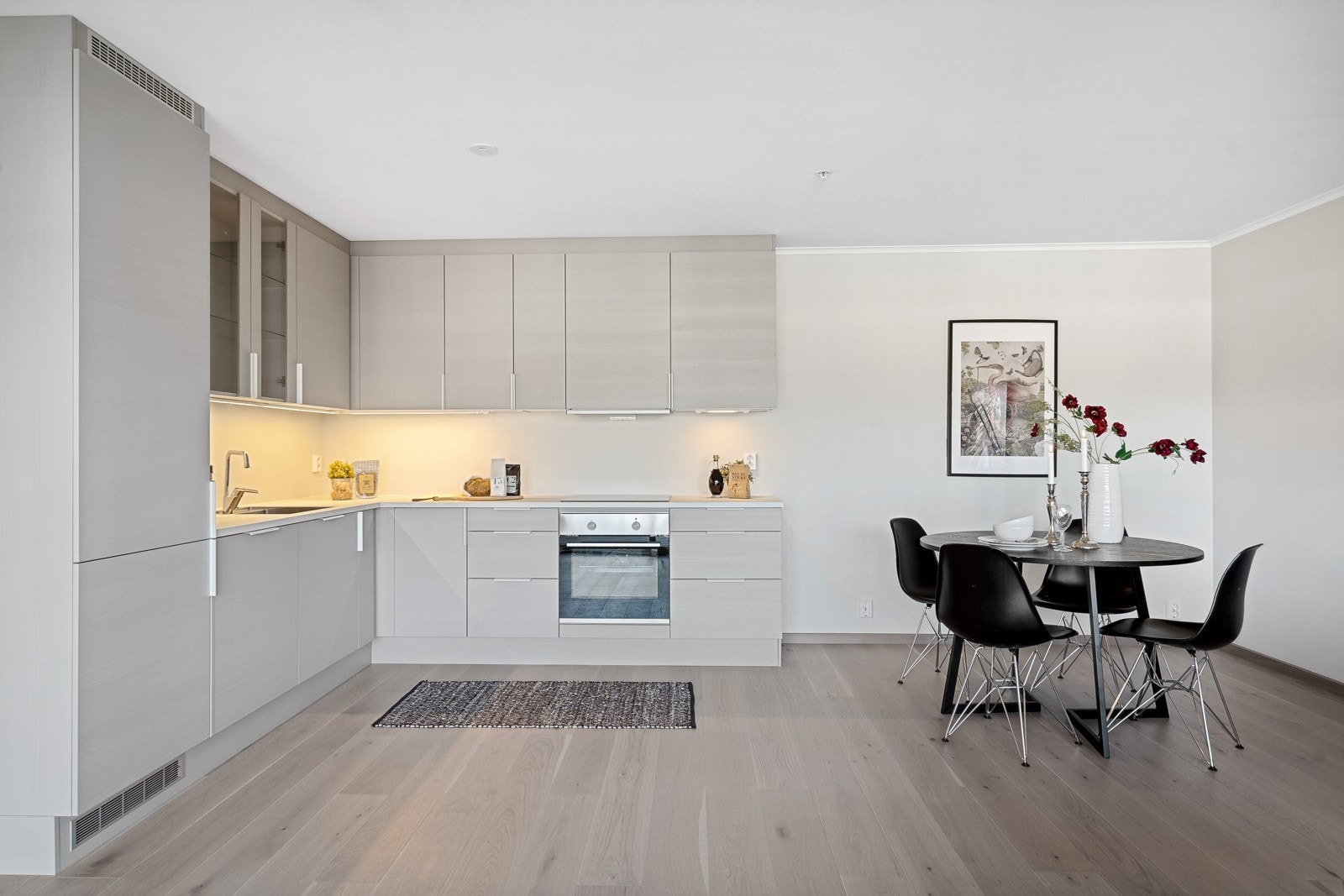 Illustrasjonsbilde av kjøkken fra tilsvarende leilighet Galleribilde