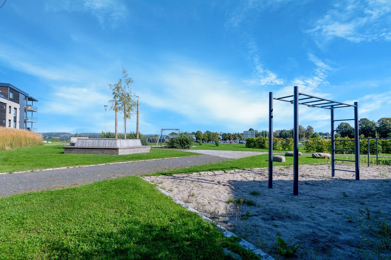 Fra parken like ved Galleribilde