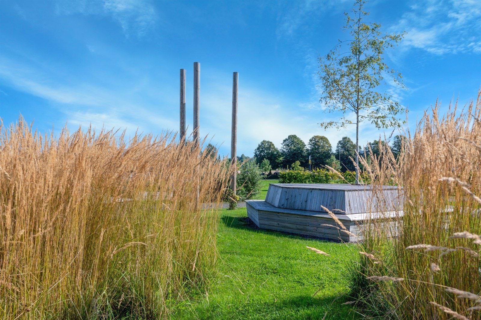 Fra parken like ved Galleribilde