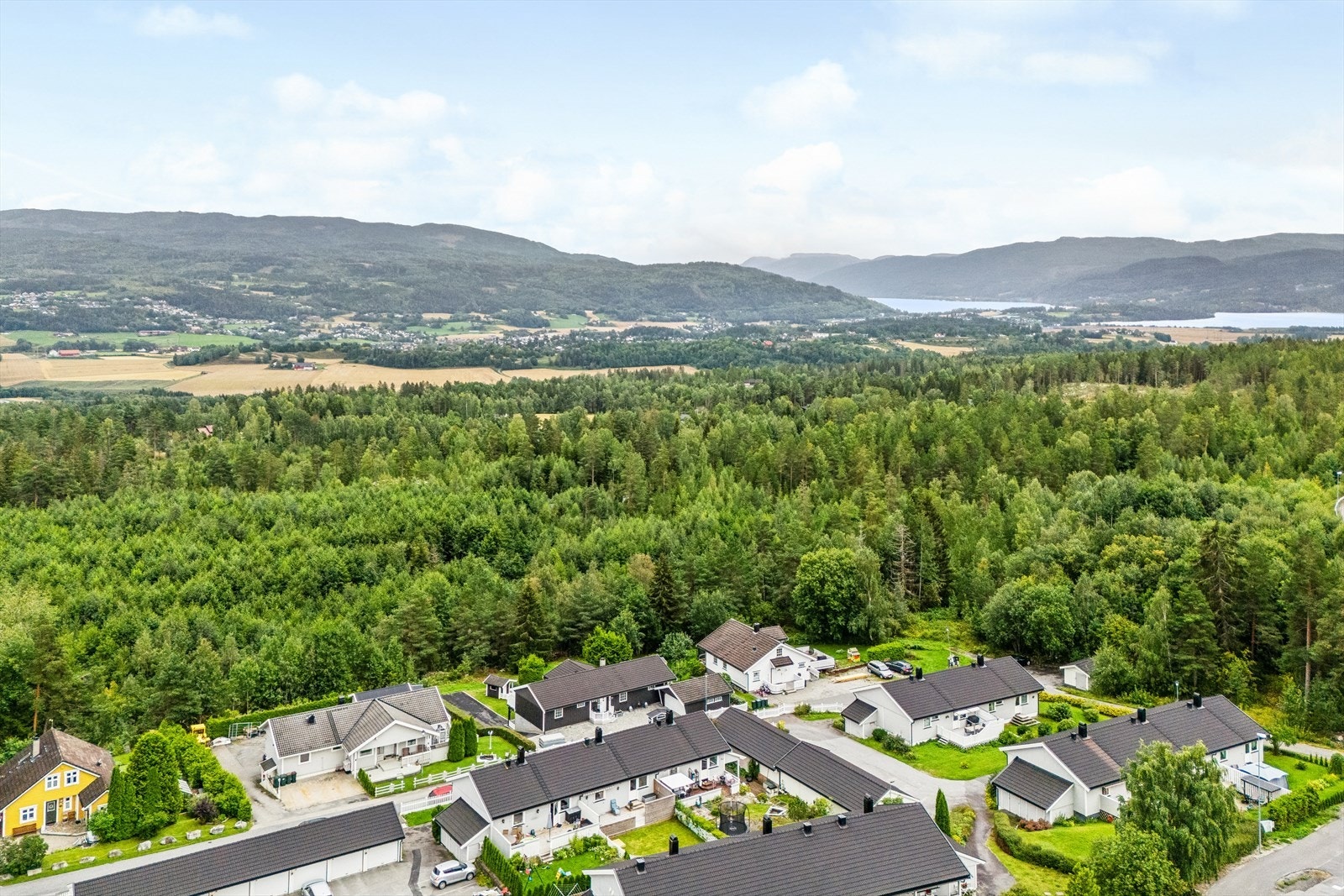 Rolig og veletablert boligfelt. Galleribilde