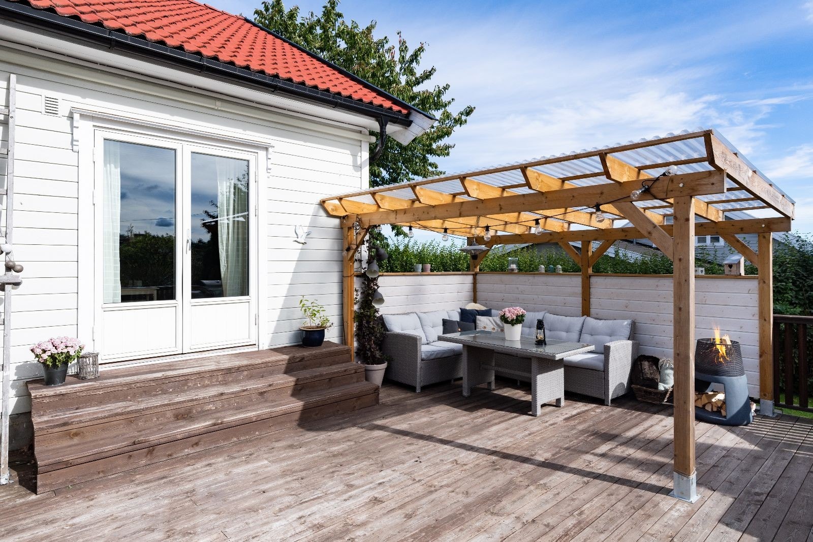 Flott uteplass! Galleribilde