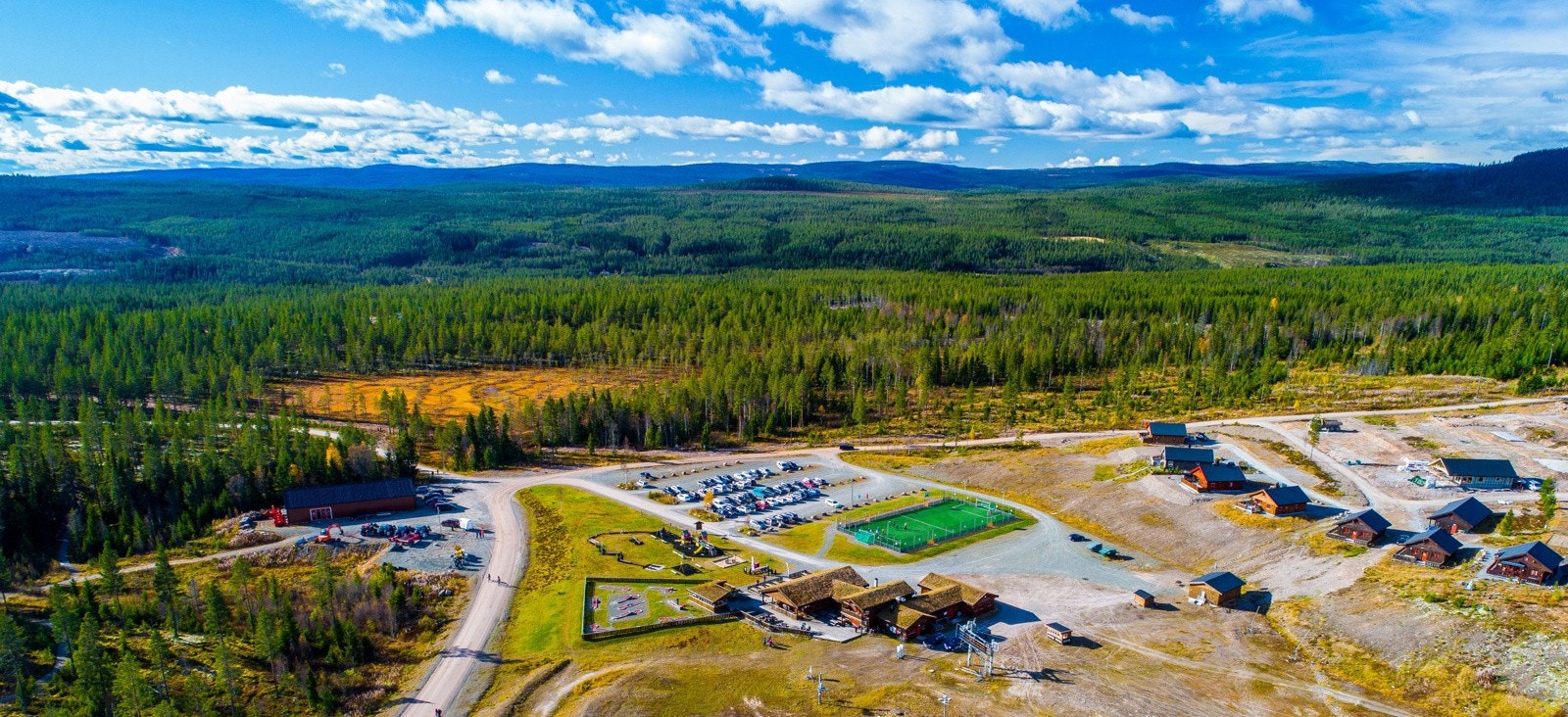 Mattisstua er navnet på kaféen som ligger i foten av skianlegget. Galleribilde