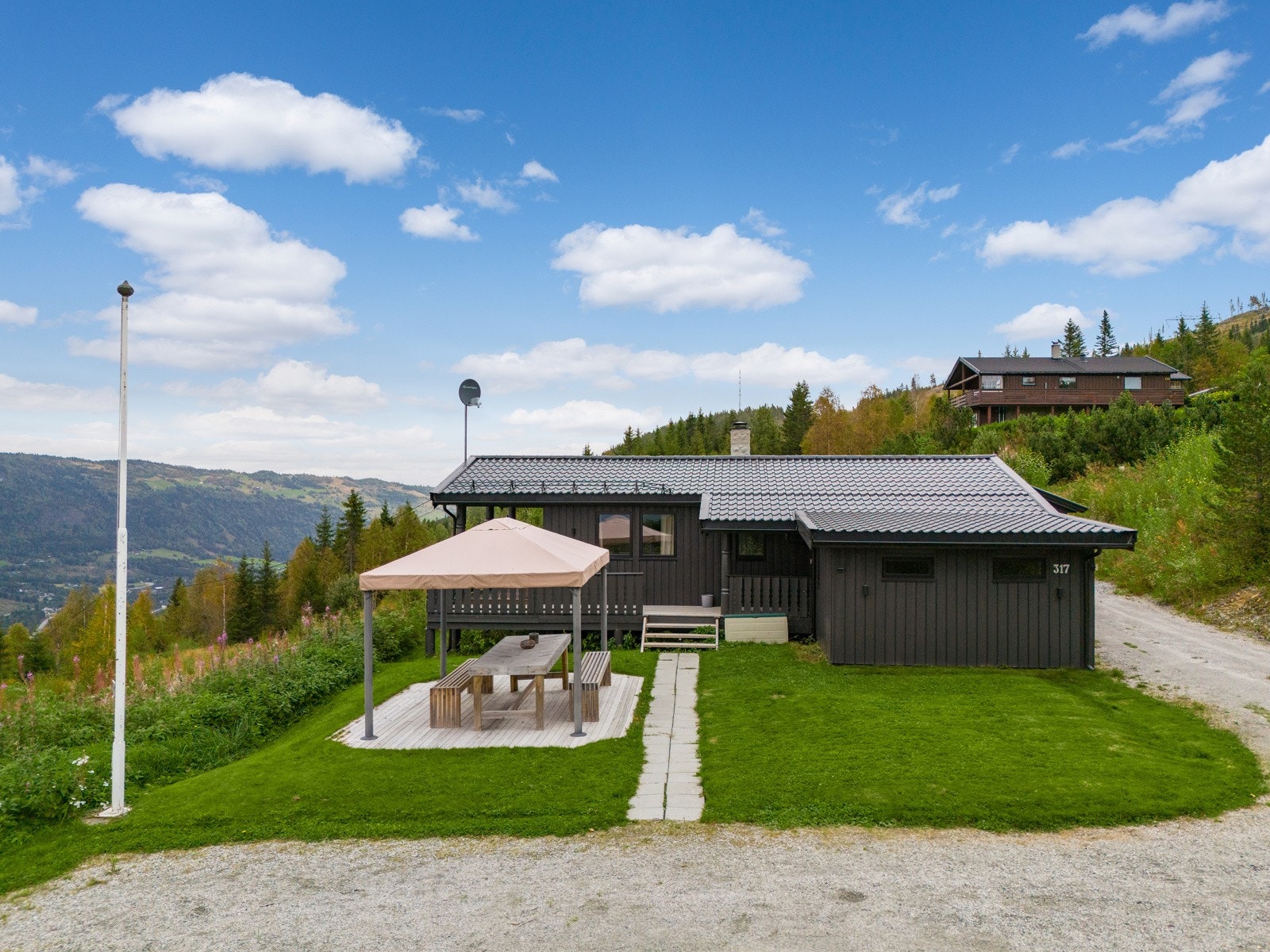 Flotte utearealer. Galleribilde