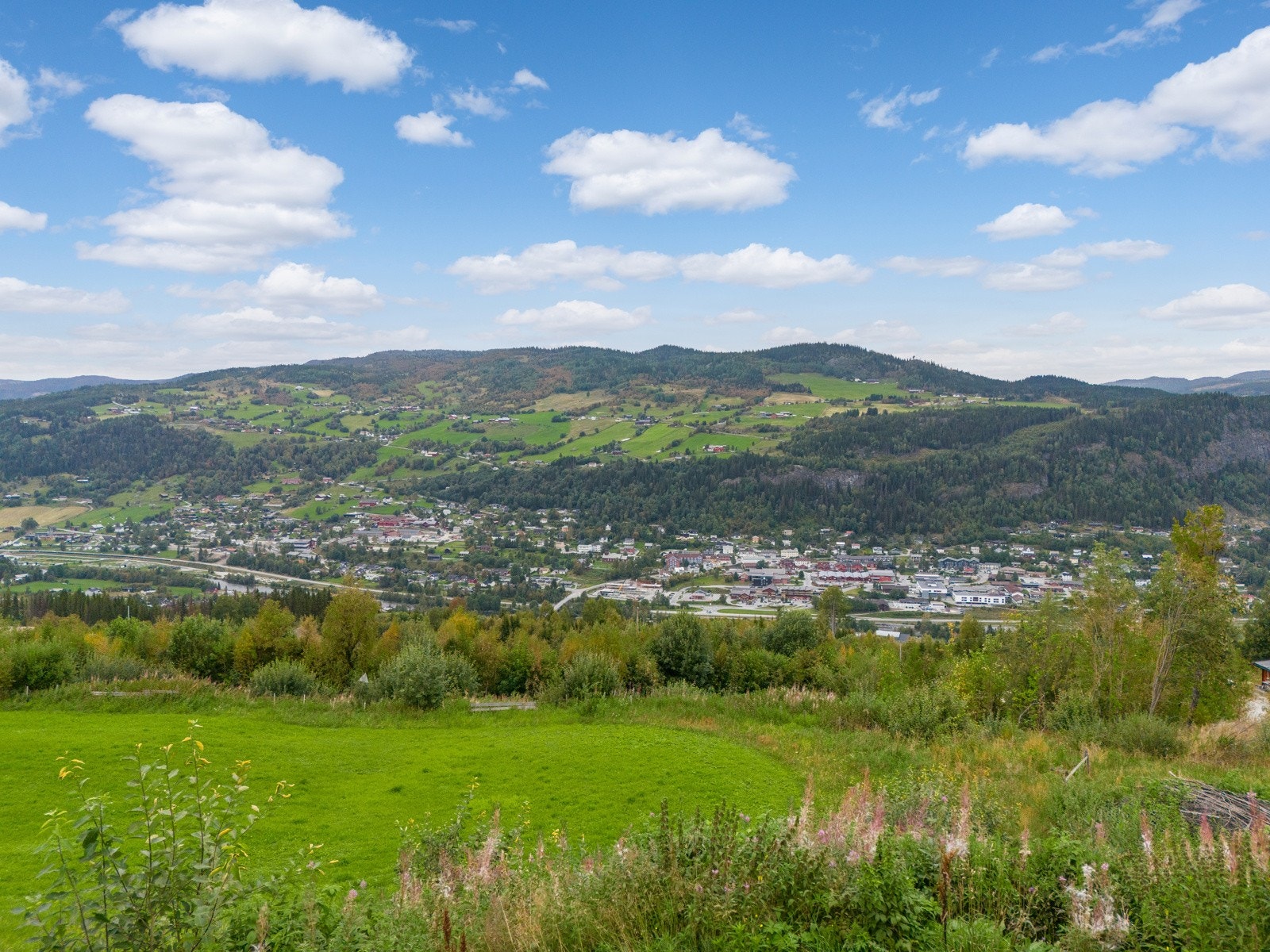 Her kan man følge med på alt som skjer i Ål sentrum. Galleribilde