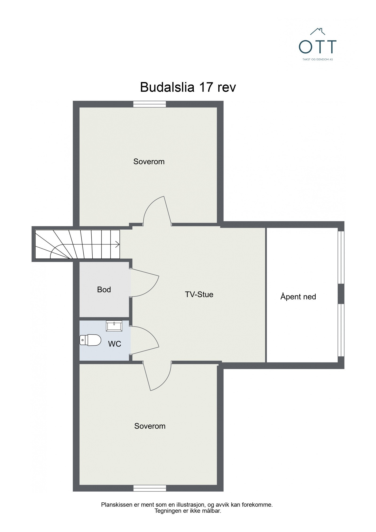 Planskisse 2. etasje Galleribilde