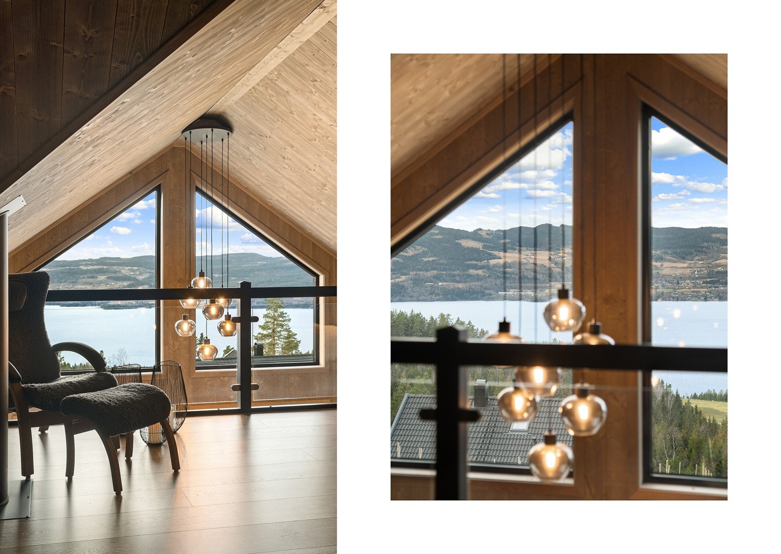 Her kan man lene seg tilbake og nyte både ro og utsikt. Galleribilde