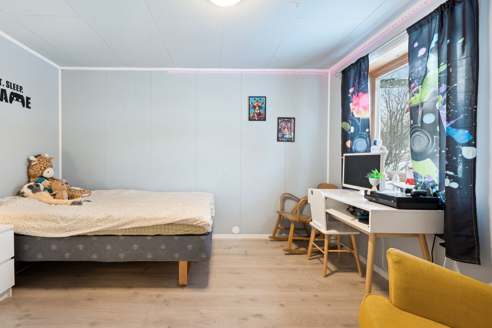 Soverom kjeller. Renovert 2022 Galleribilde