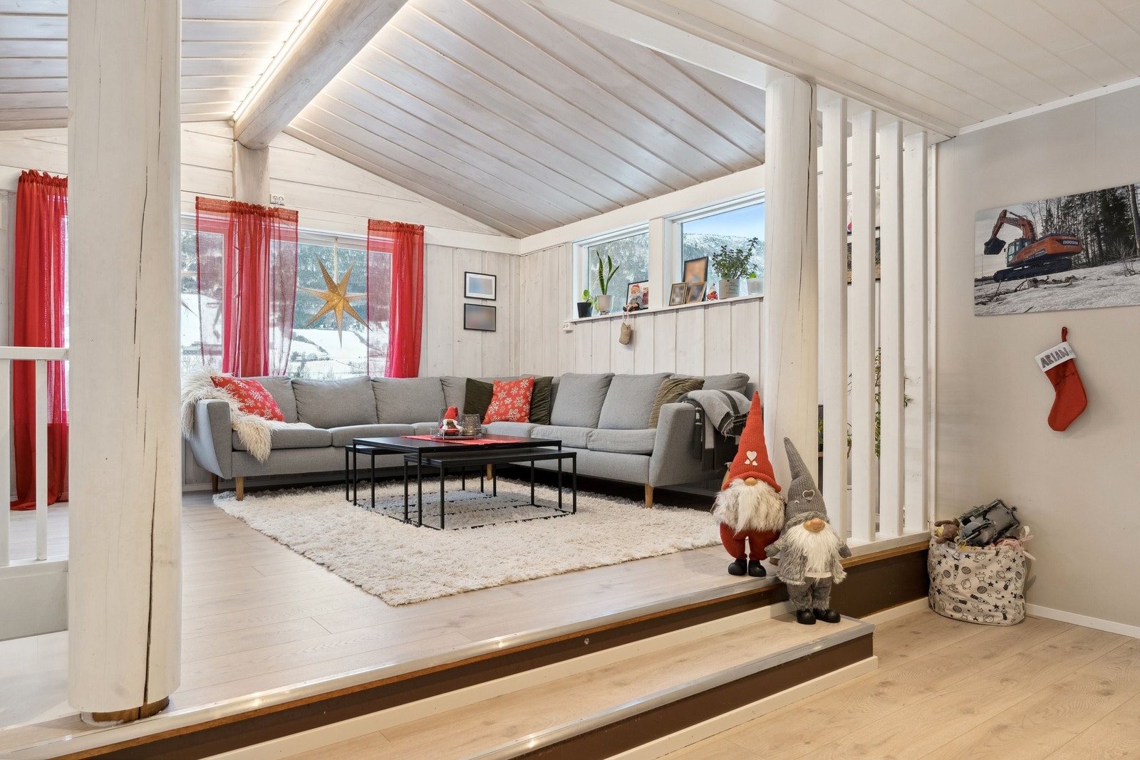 Stue. Renovert 2022 Galleribilde