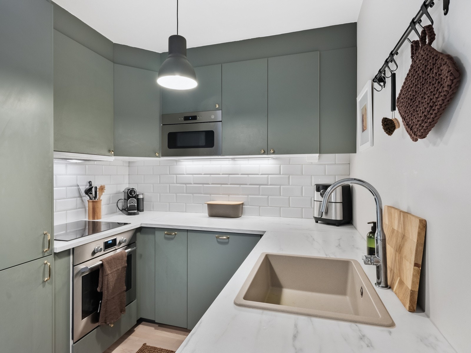 Varmtvann er inkludert i de månedlige utgiftene Galleribilde