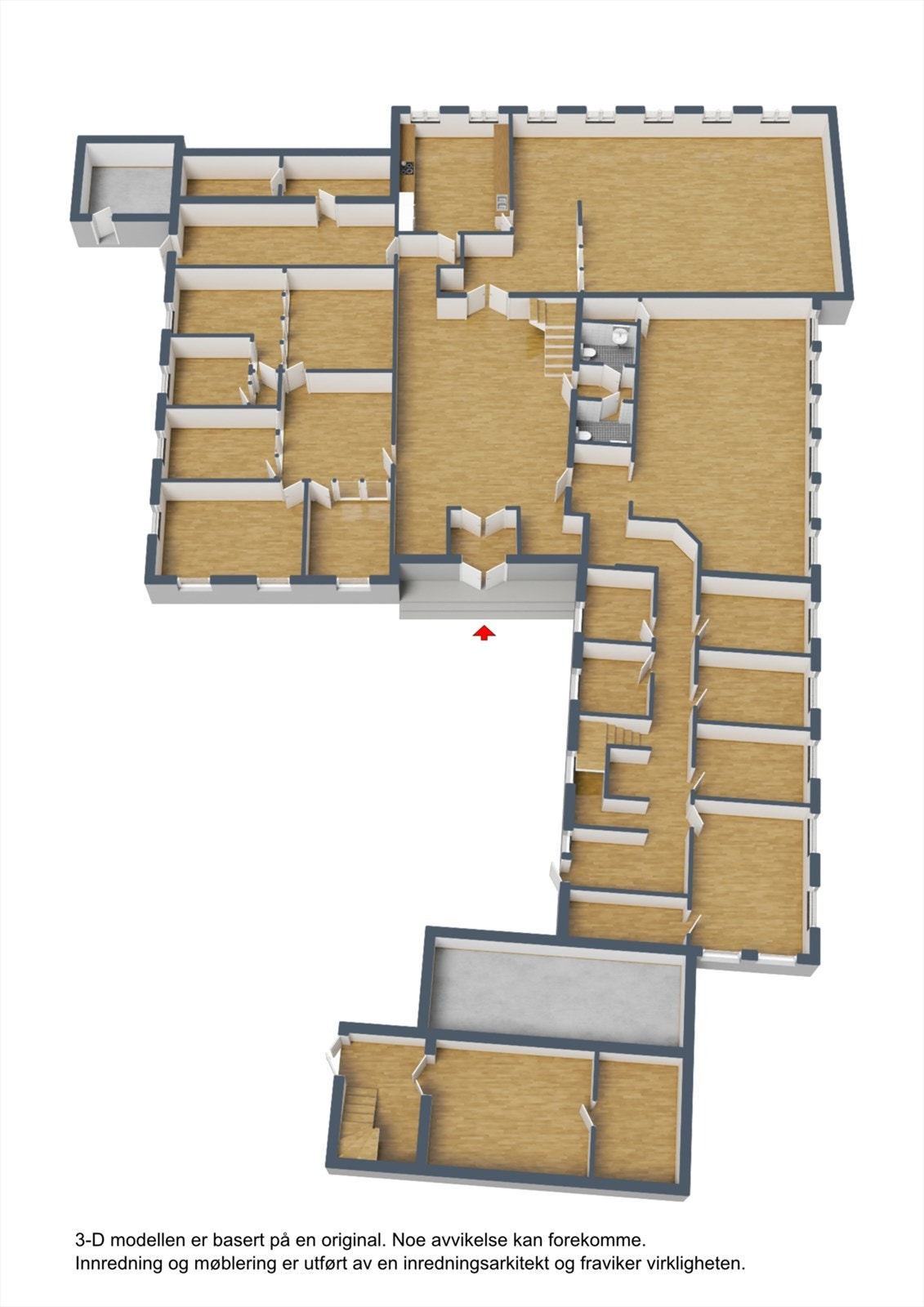 Planteikning Galleribilde