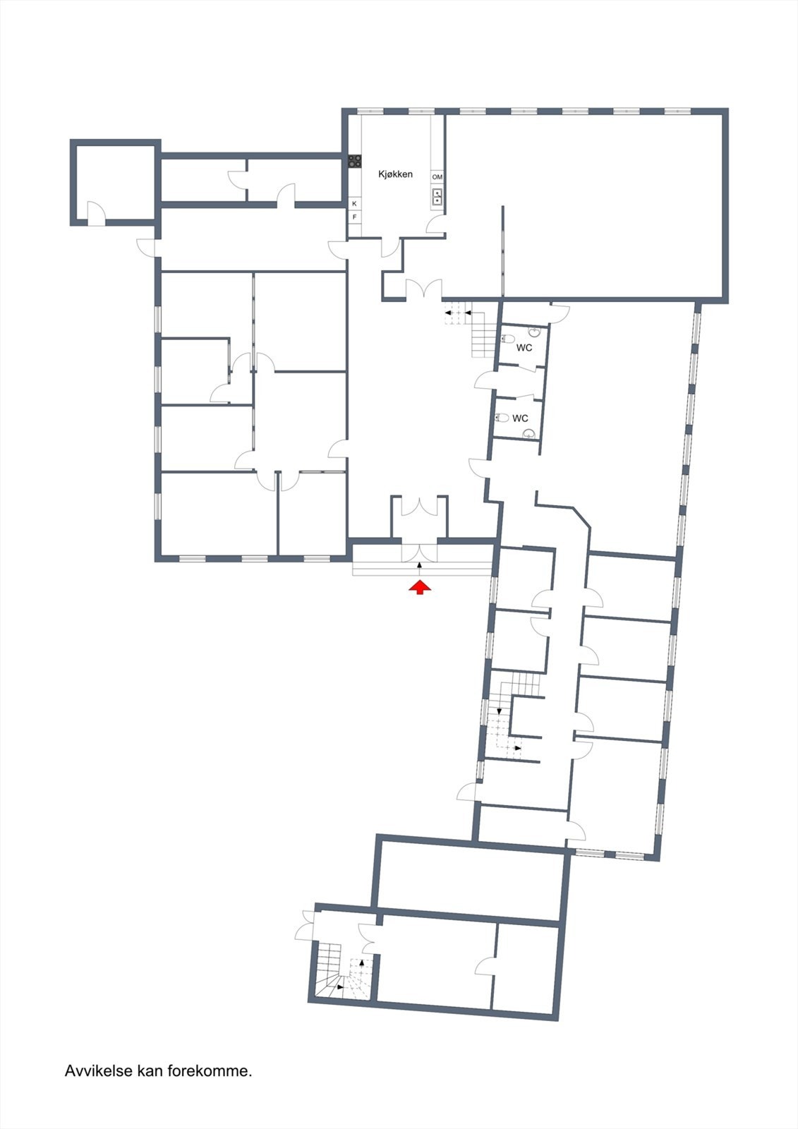 Planteikning Galleribilde