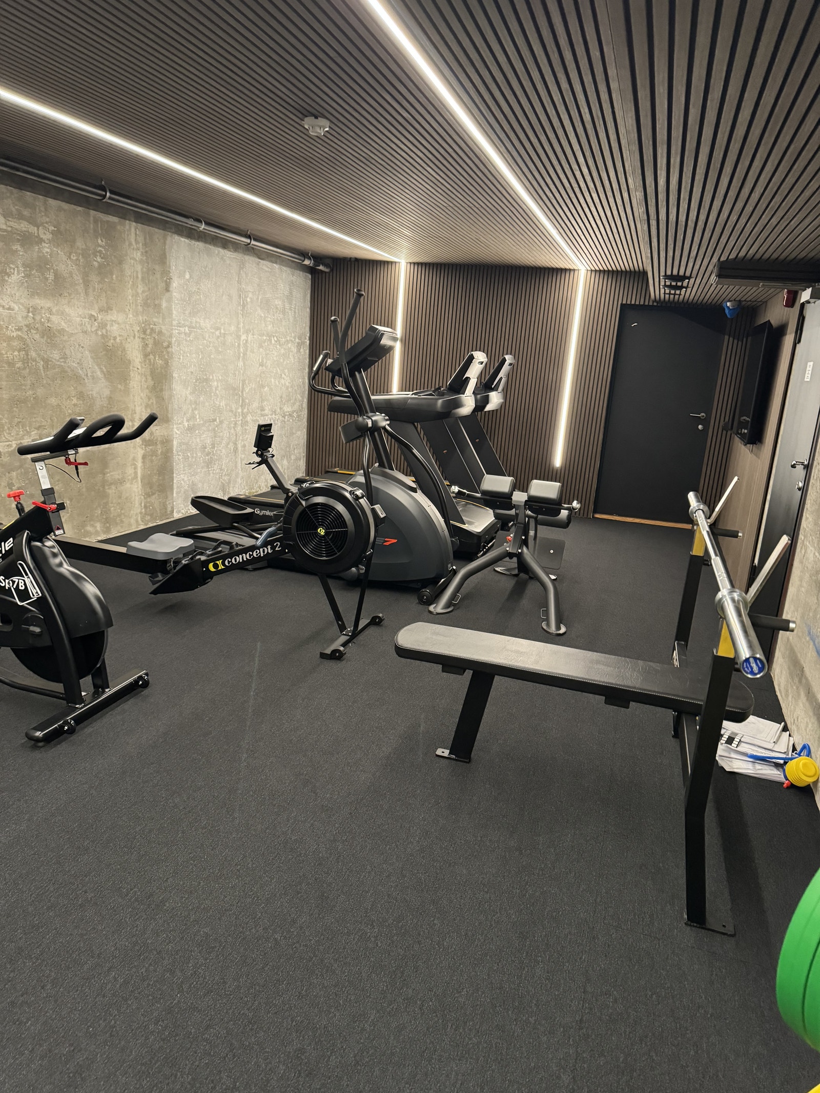 Treningsrom med alle fasiliteter Galleribilde