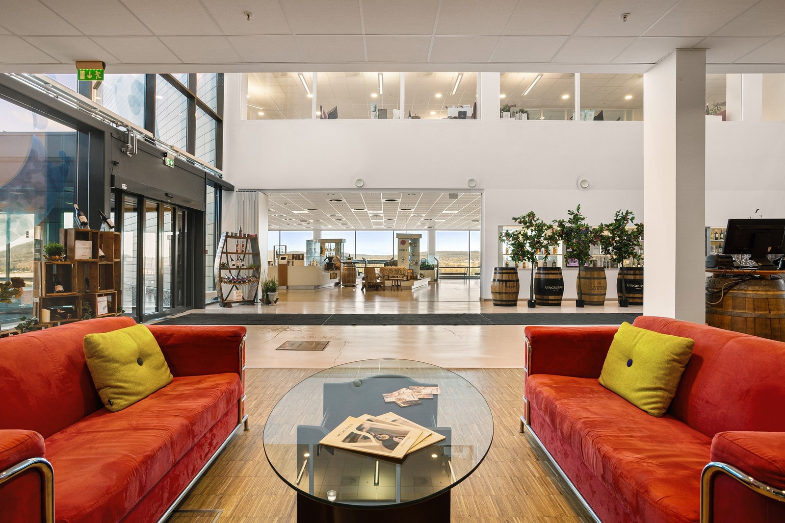 Meget flotte og moderne fellesarealer i eiendommen. Galleribilde
