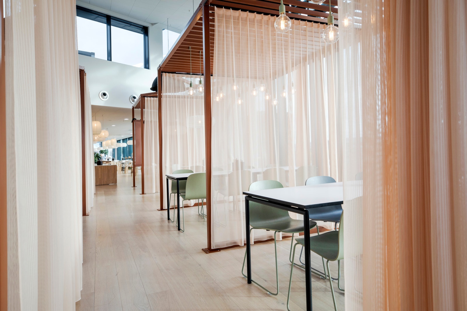 Oppgradert kantine i toppetasjen. Galleribilde