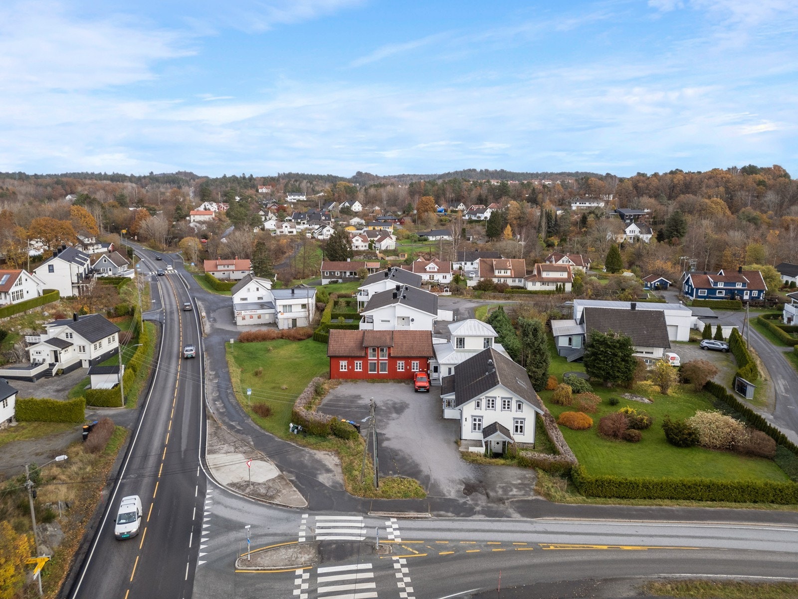 Kort vei til E-18. Galleribilde