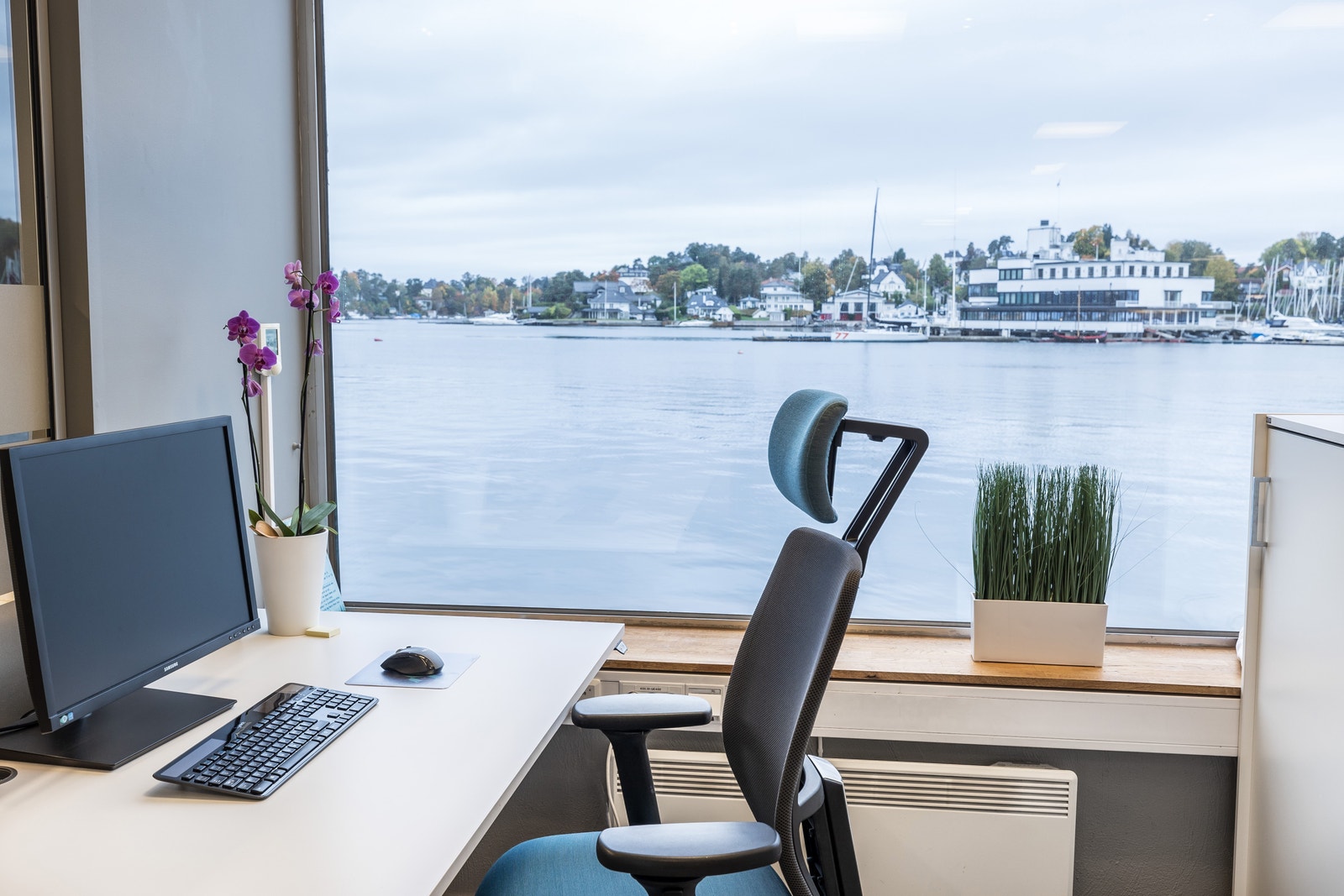 Utsikt fra kontoret Galleribilde