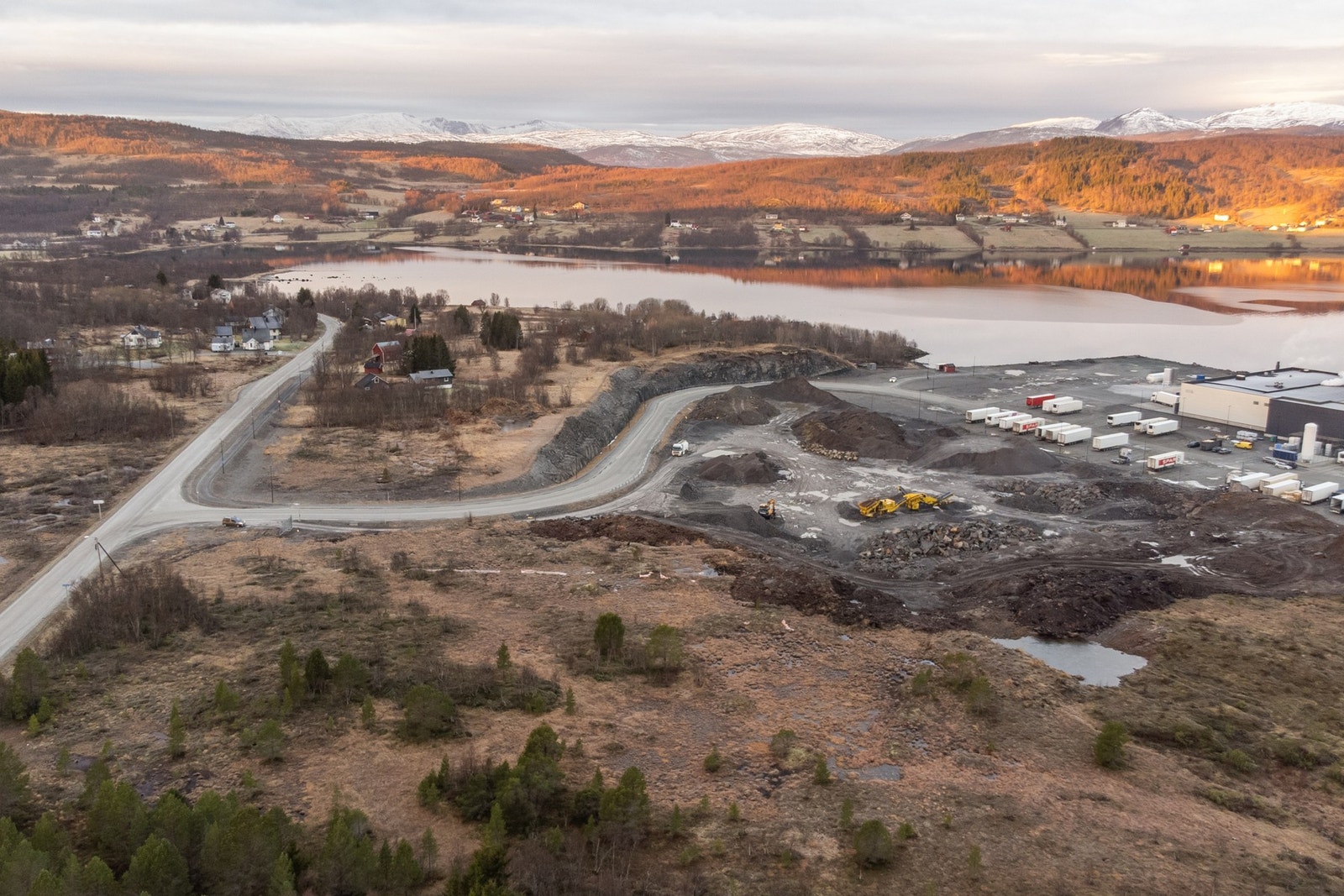 Oversiktsbilde av område. Galleribilde