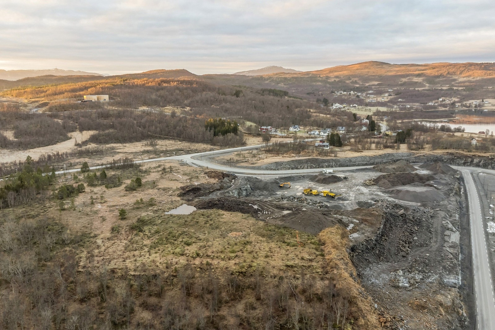 Drone av BN2 og området. Galleribilde