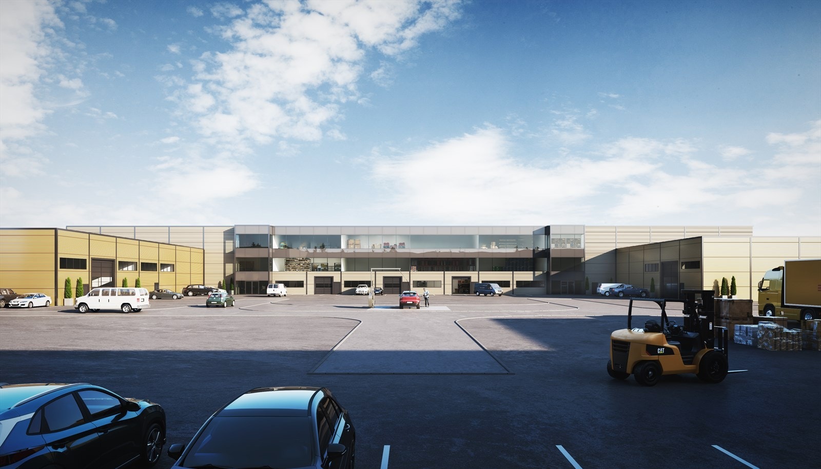 Ny næringspark etableres for proffsalg, lager/logistikk, produksjon, verksted, kontor Galleribilde