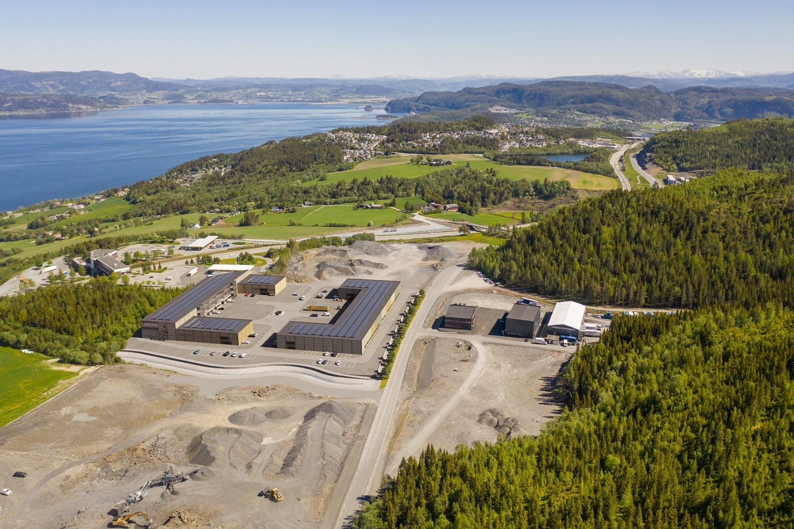 God synlighet mot E6. Galleribilde