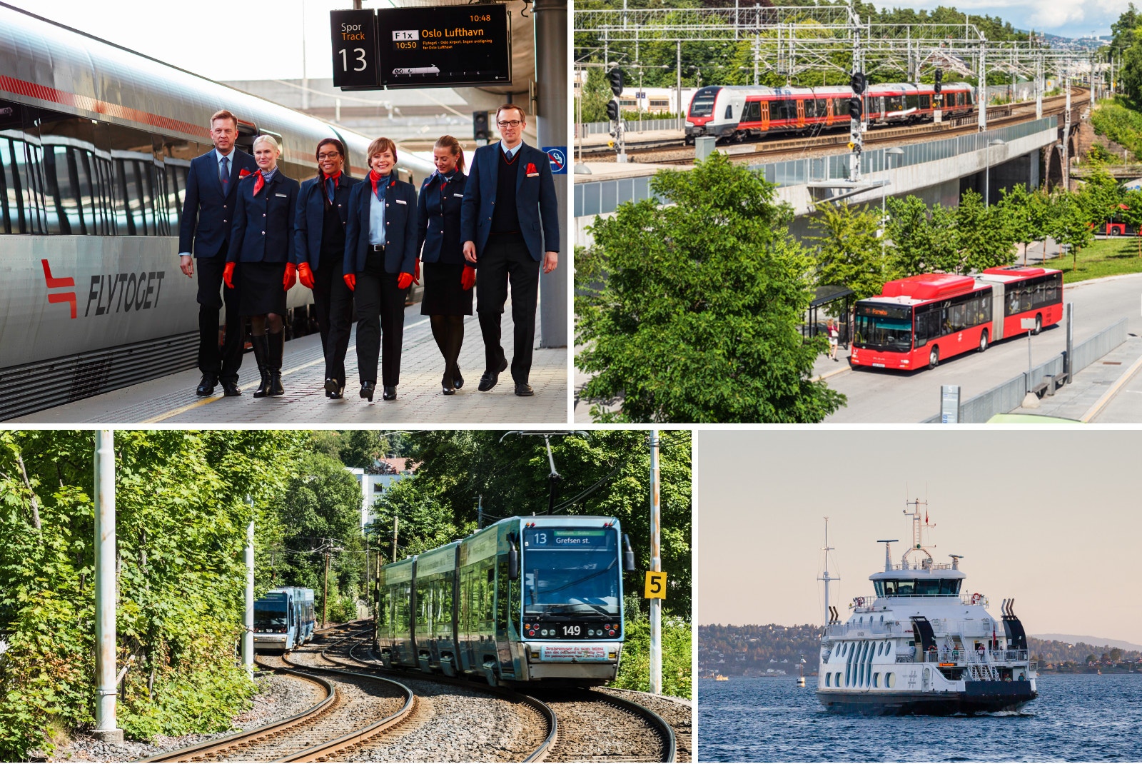 Lysaker - et knutepunkt for kollektivtransport Galleribilde