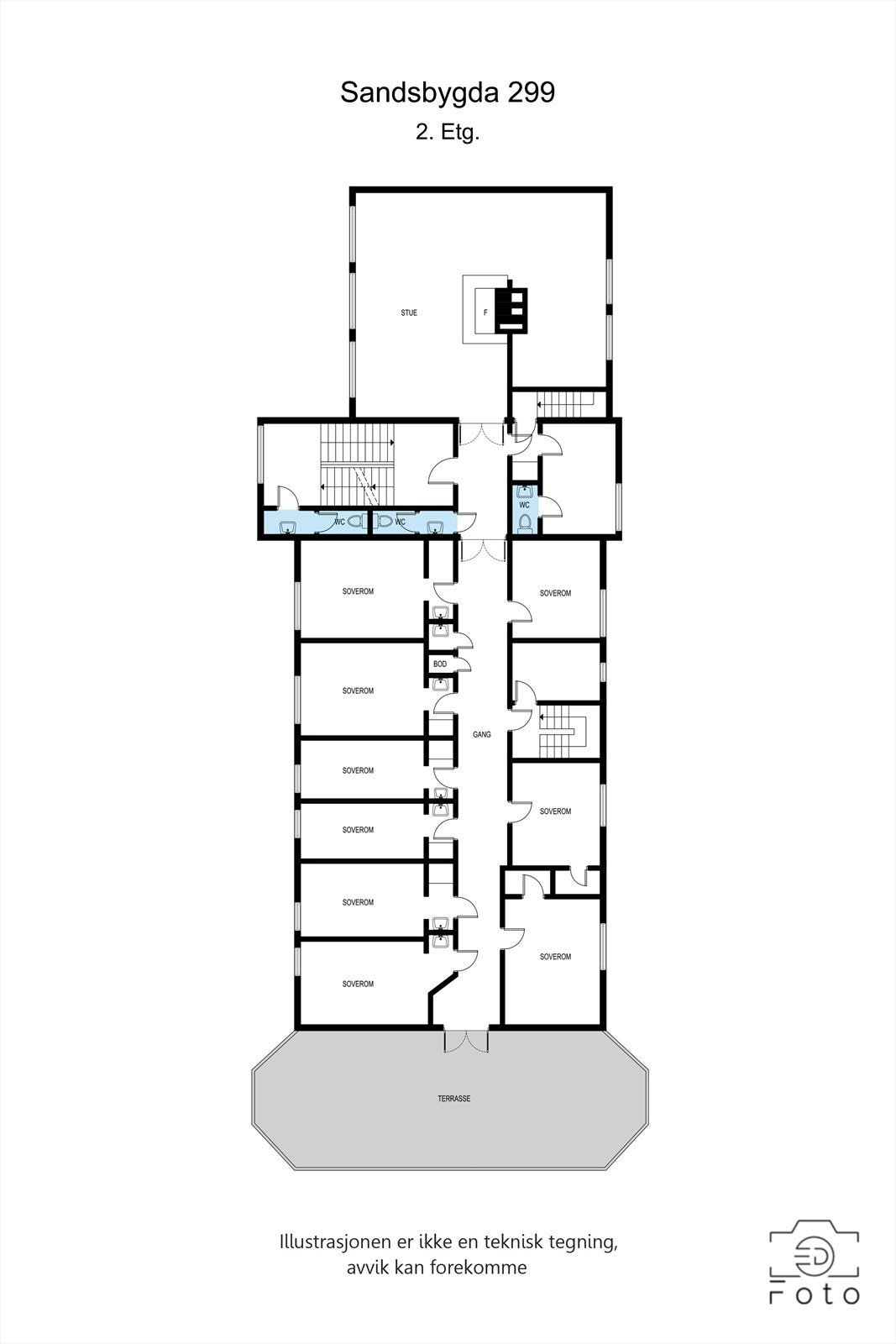 2. etasje Galleribilde