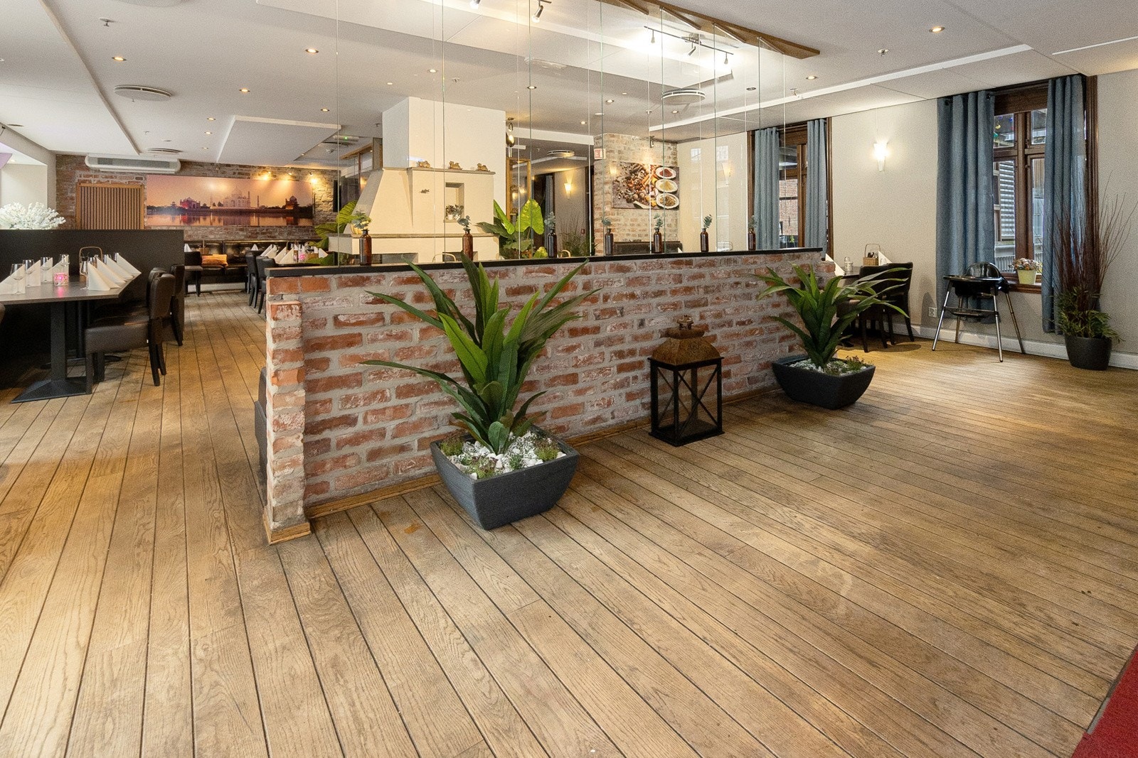 Trivelig, innbydende restaurant Galleribilde