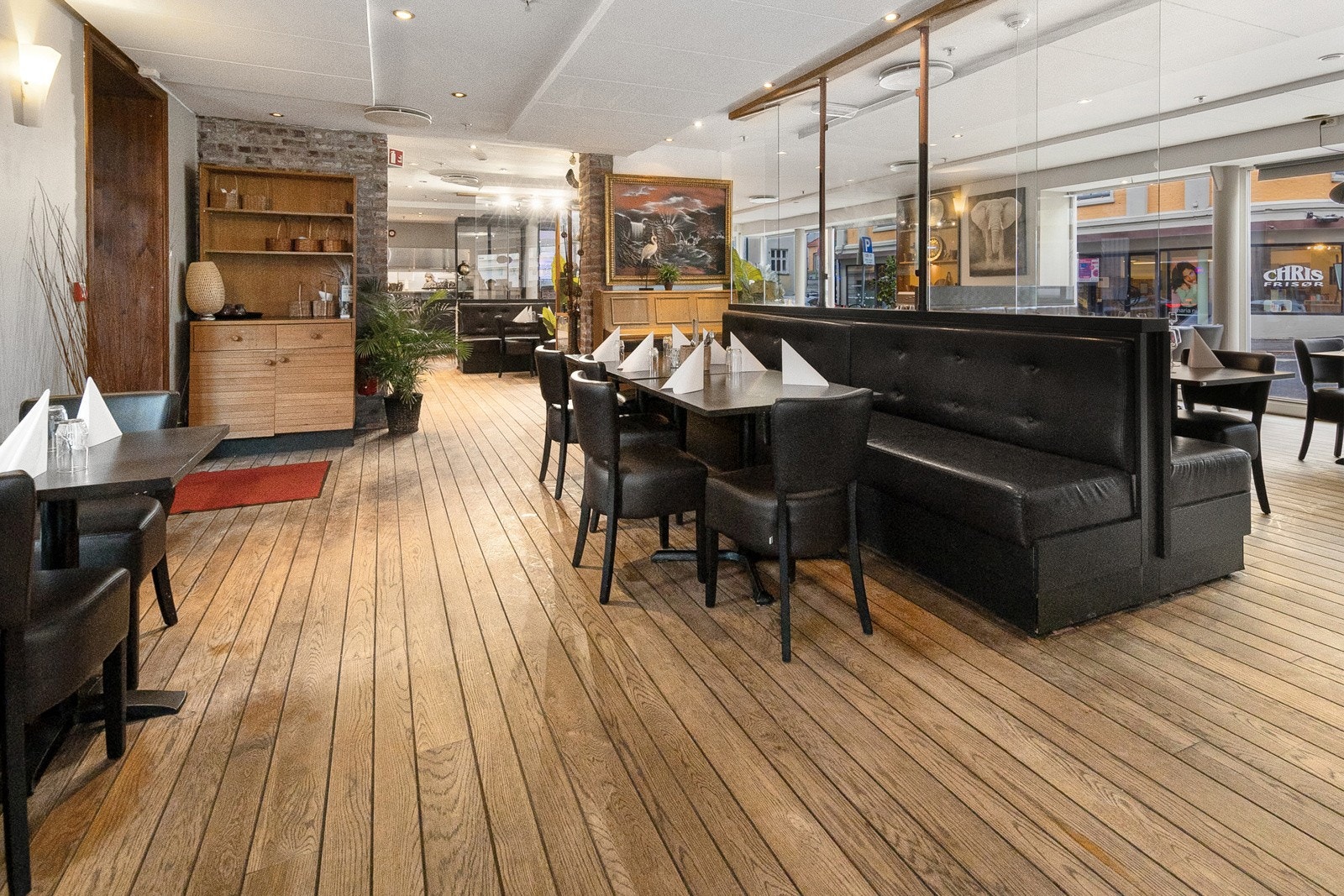 Trivelig, innbydende restaurant Galleribilde