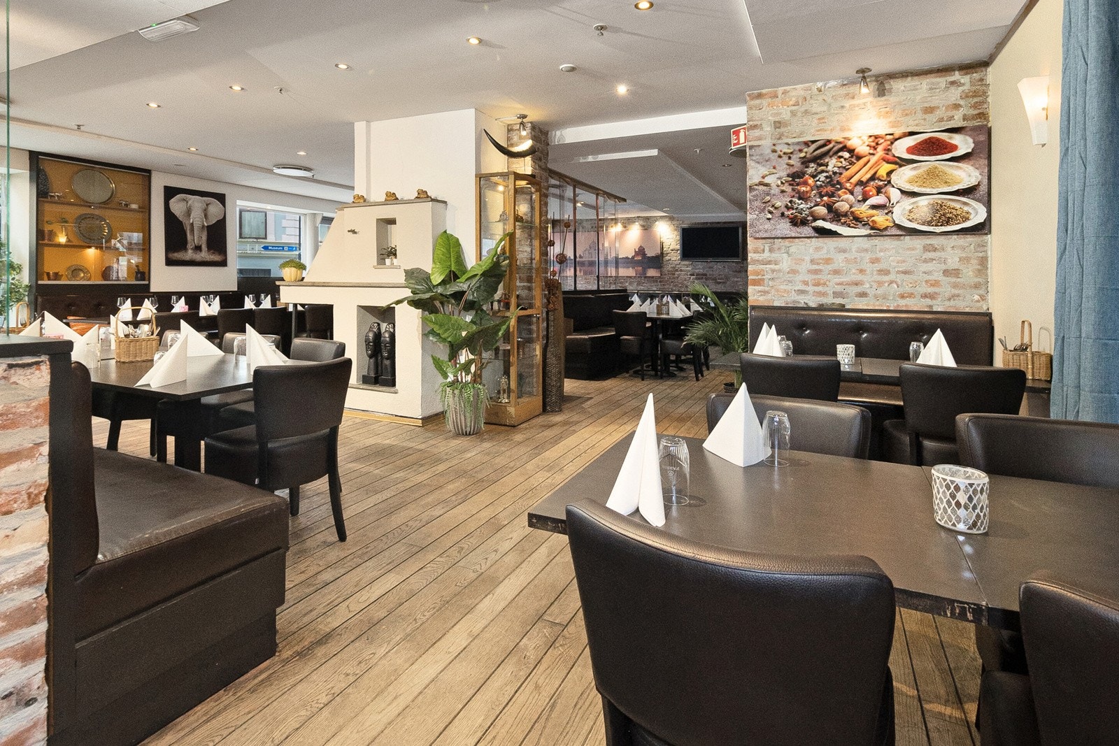 Trivelig, innbydende restaurant Galleribilde