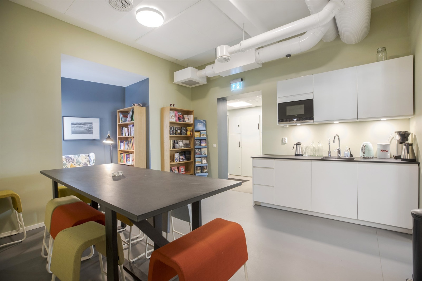 Kjøkkenløsning - sosial sone Galleribilde