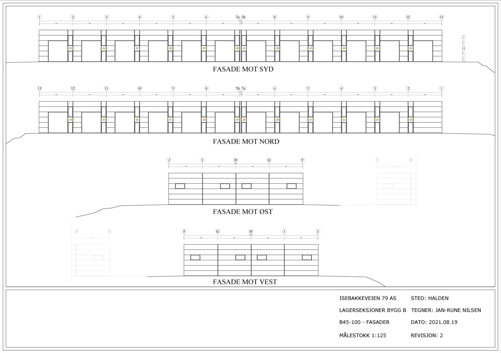 Fasader Bygg B Galleribilde