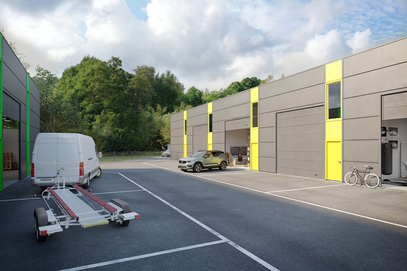 Lagerseksjoner på Isebakke! Galleribilde