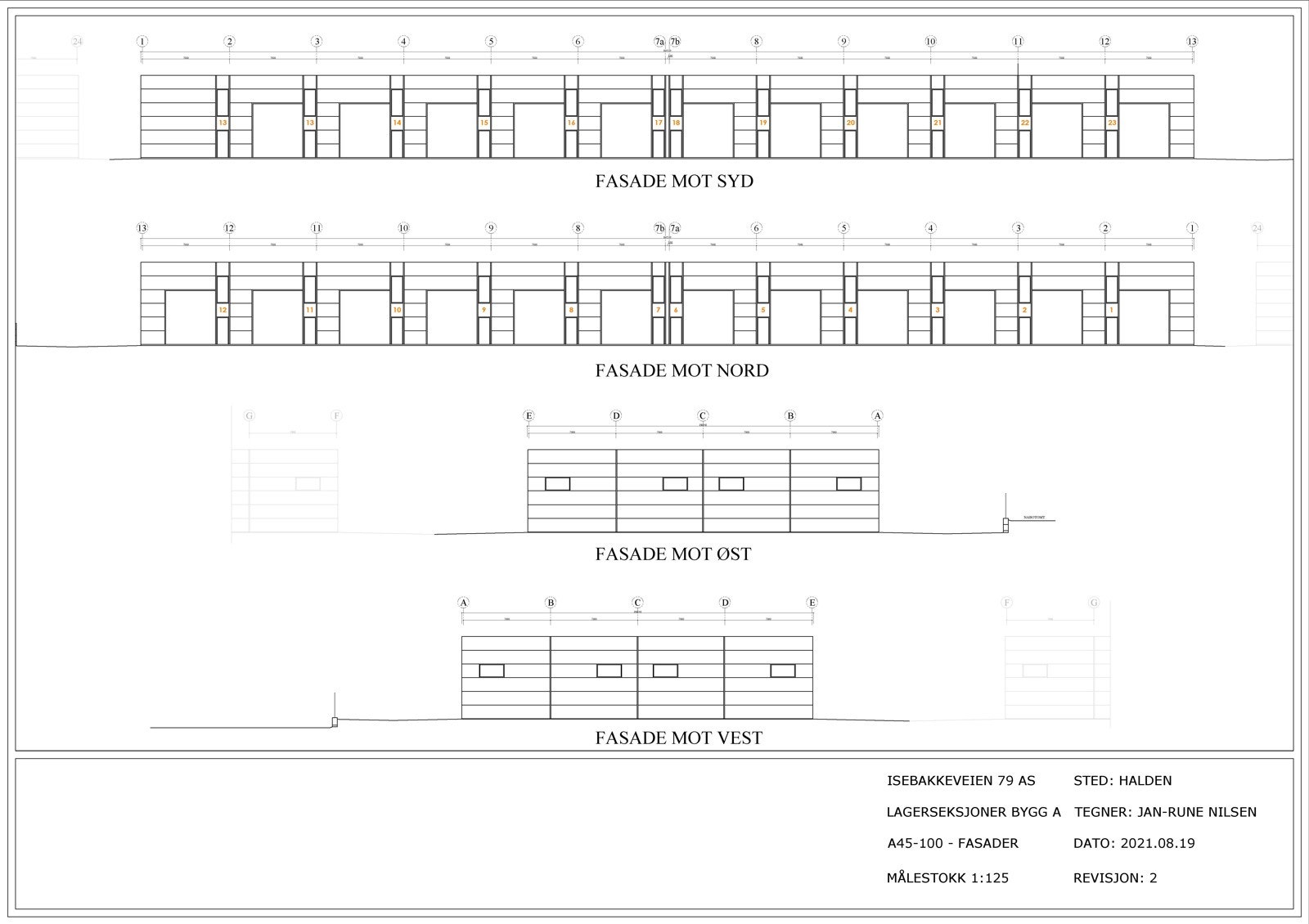 Fasader Bygg A Galleribilde