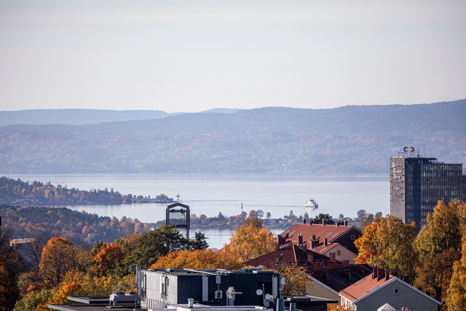 Flott utsikt over Oslo. Galleribilde