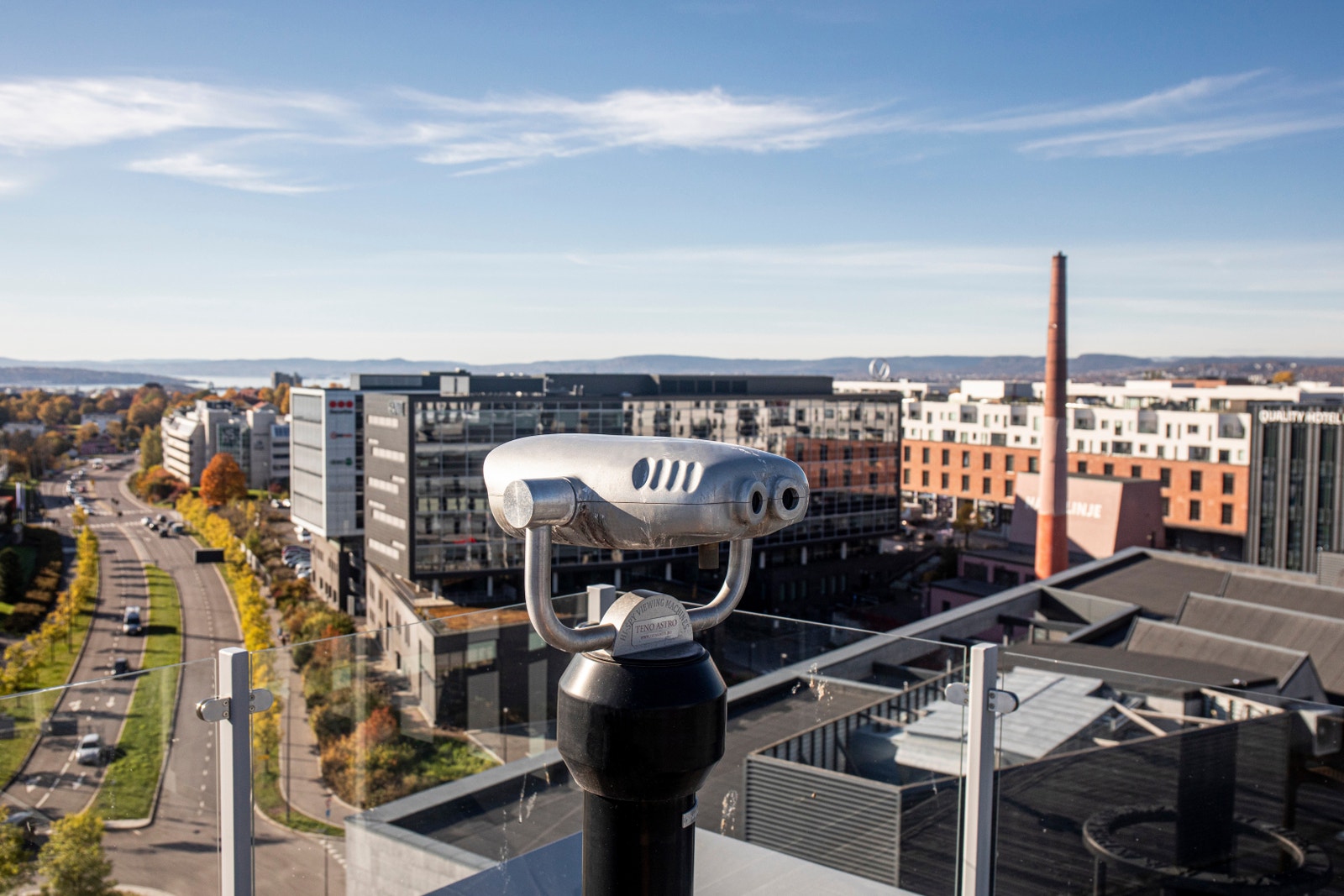 Bygget har egen kikkert på taket - sjekk ut Oslo! Galleribilde