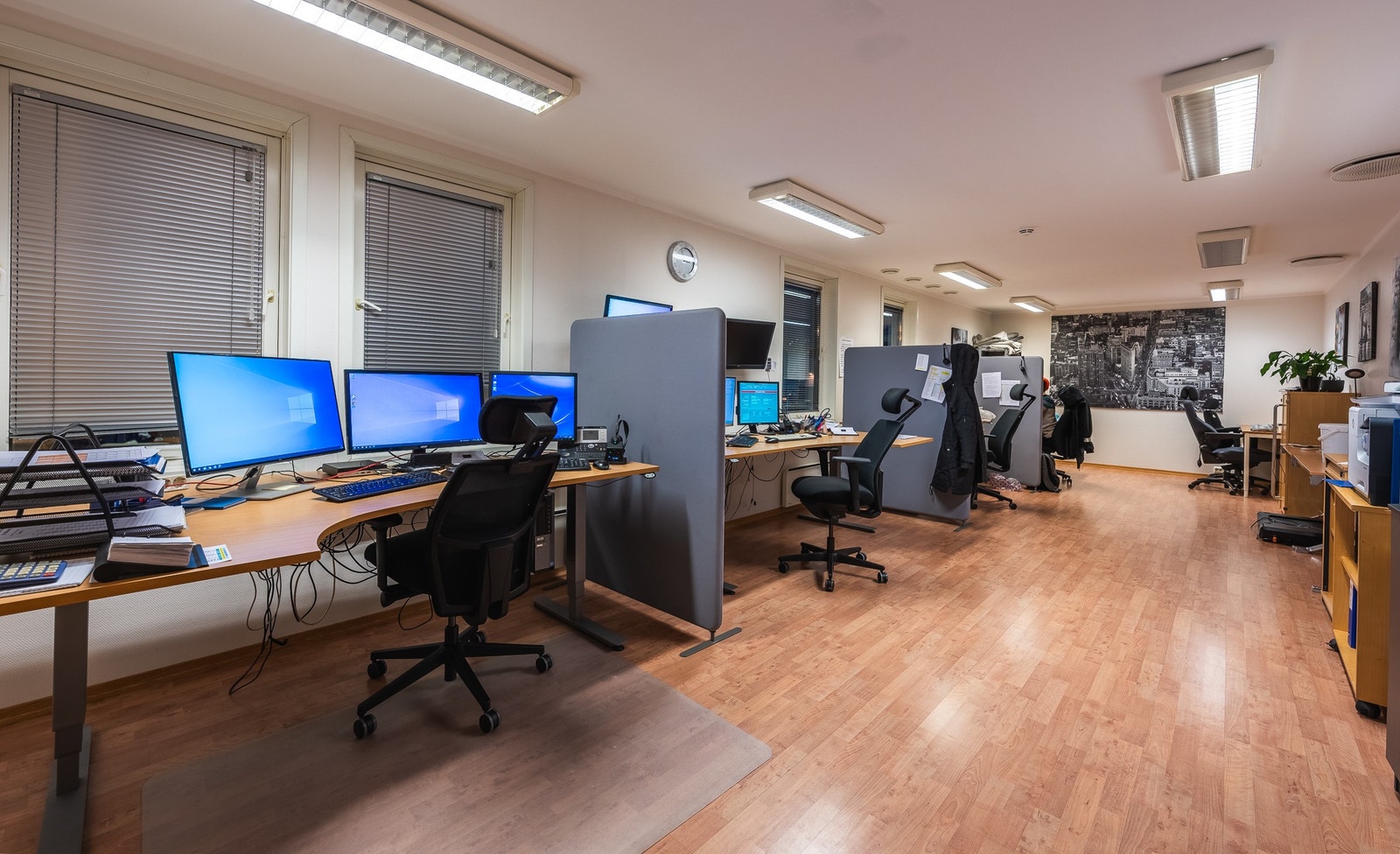 Kontorlandskap Galleribilde