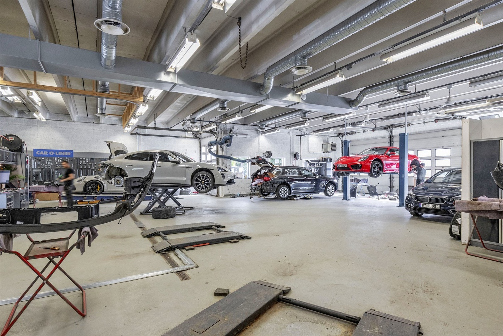 Oppretter avdeling. Galleribilde