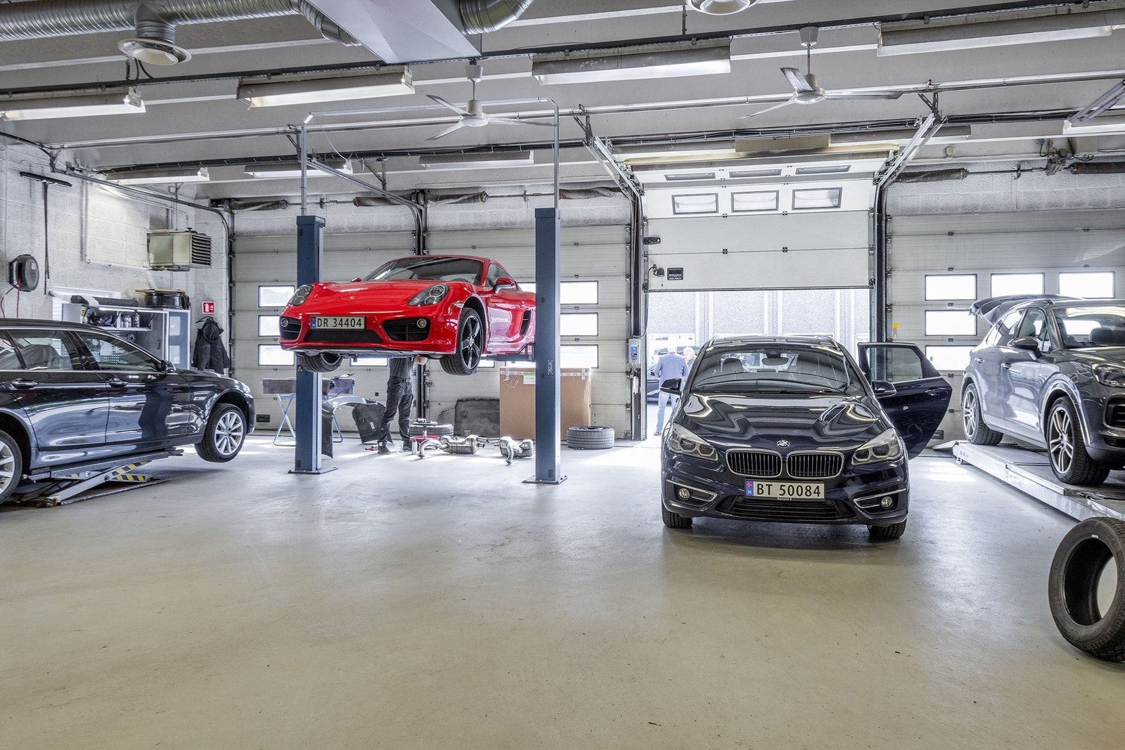 Oppretter avdeling. Galleribilde