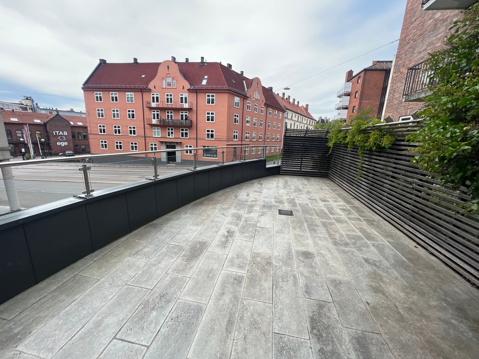 Takterasse Galleribilde