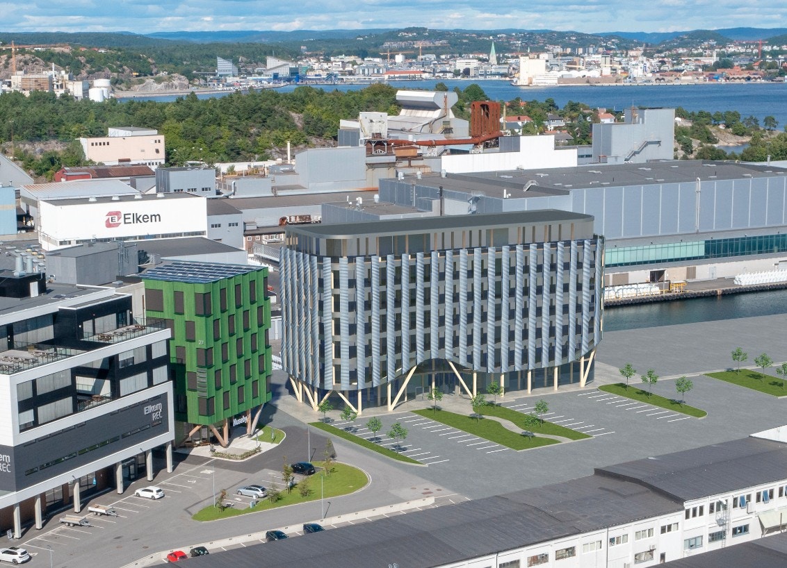 Nytt BREEAM-sertifisert bygg tilrettelagt for samarbeid og trivsel! Galleribilde