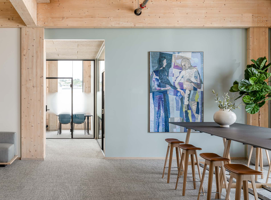 Interiør fra referansebygg (bygg 4) Galleribilde