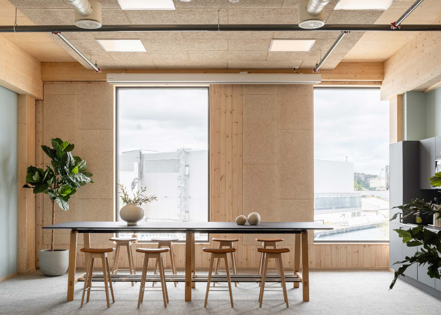 Interiør fra referansebygg (bygg 4) Galleribilde