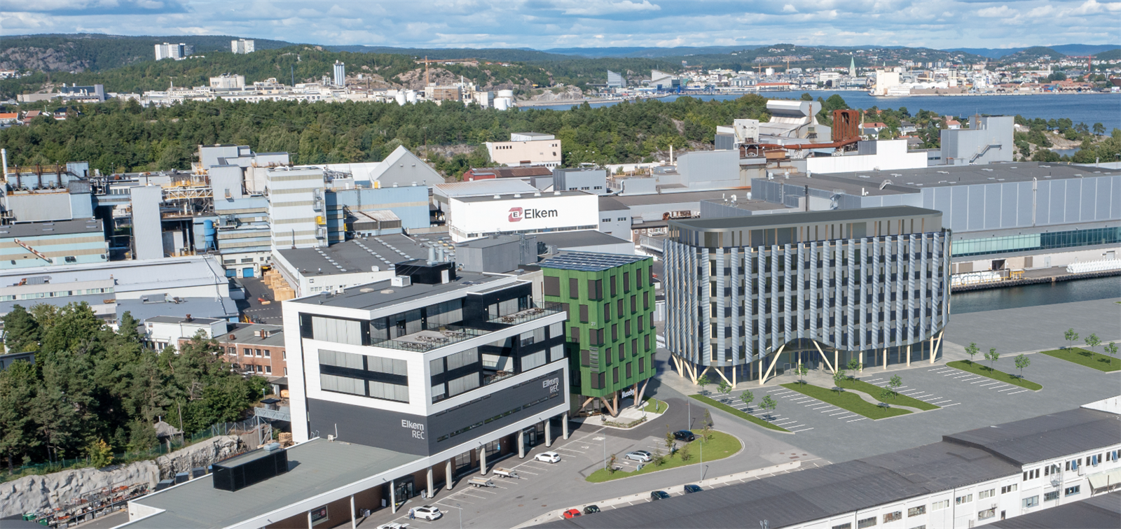 Lumber ligger sentralt i Vågsbygd, kun fire km fra Kristiansand sentrum Galleribilde